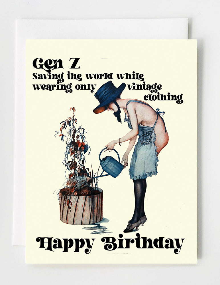 Gen Z Birthday Card