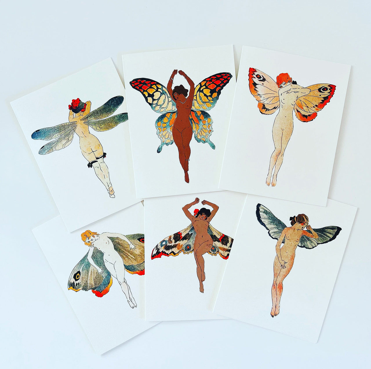 Butterfly Lady Solo Card Set