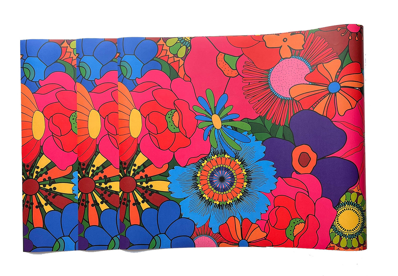 Flower Power Gift Wrap Sheets