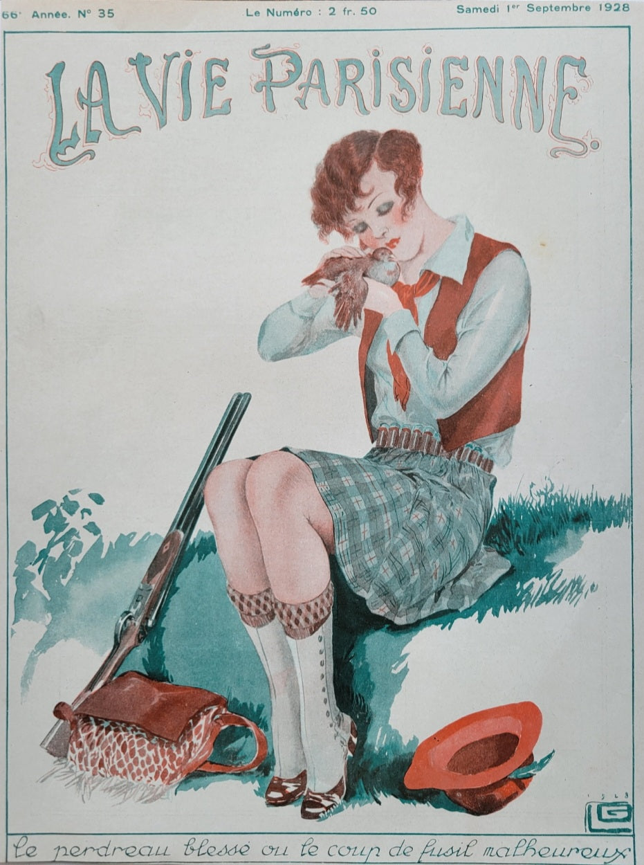La Vie Parisienne Antique Print