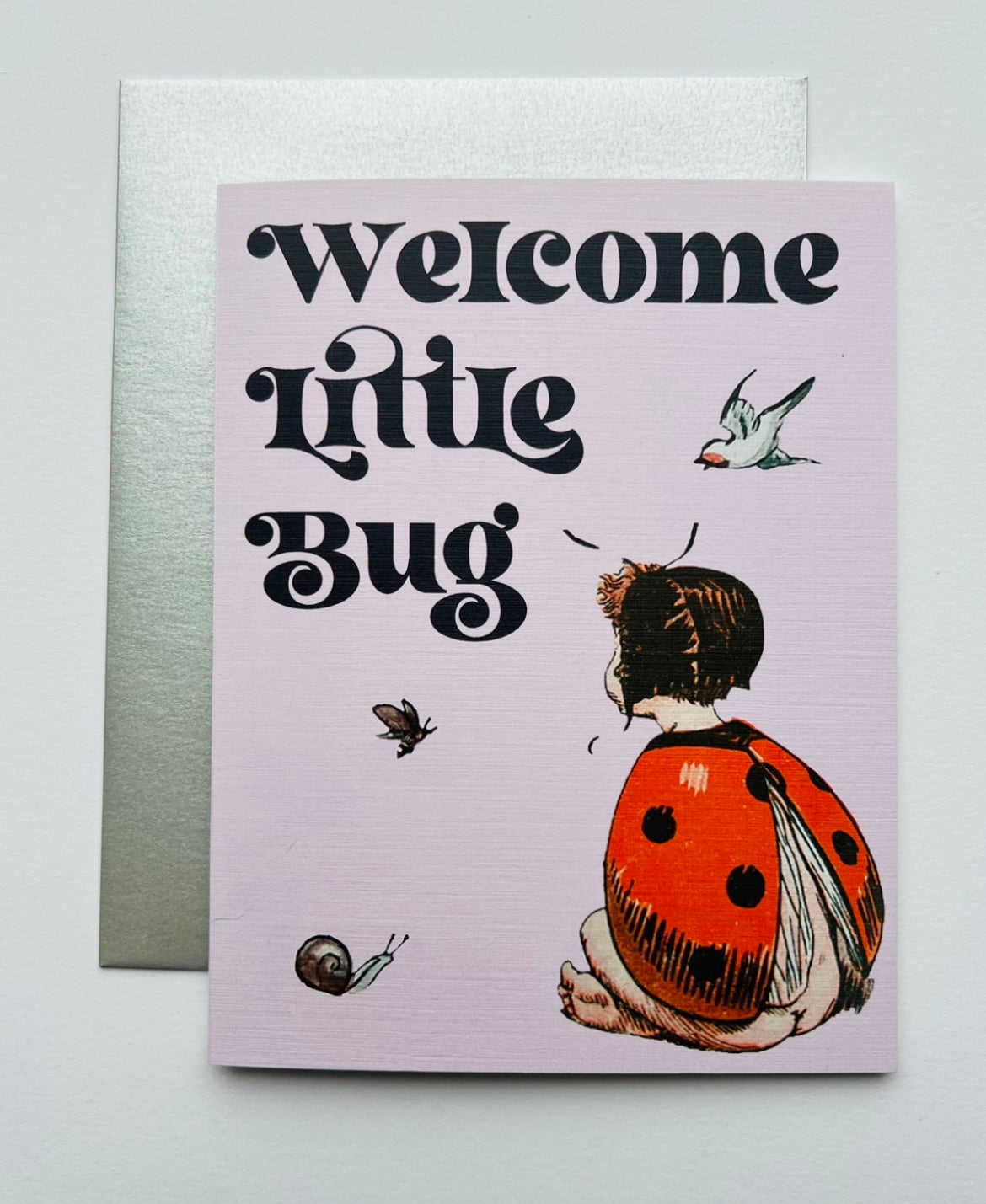 Little Bug Baby Card