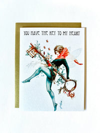 Thumbnail for Key to my heart Card