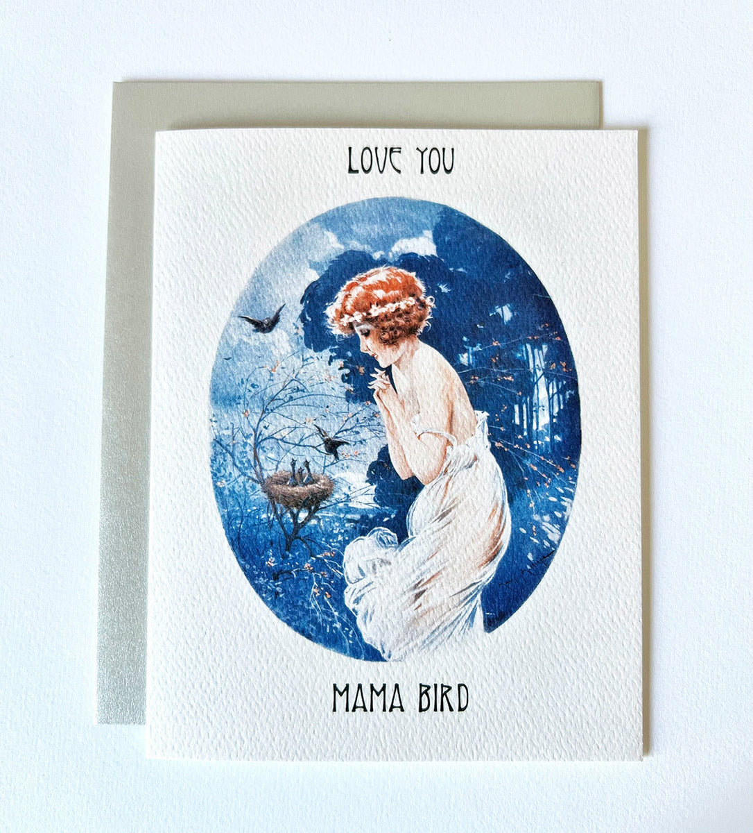 Mama bird card