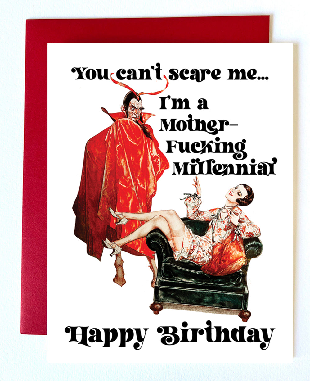 Millennial Birthday Card